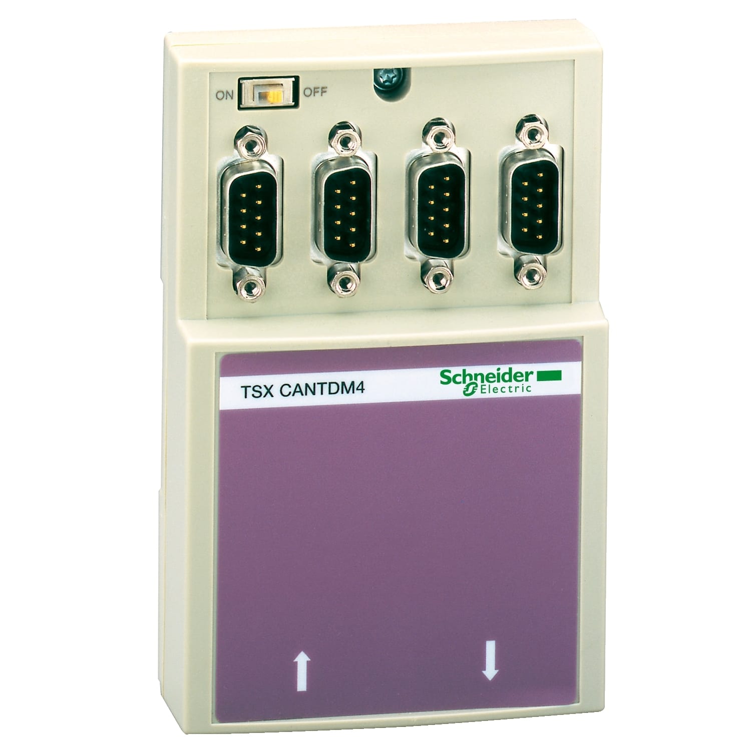 SCHNEIDER ELECTRIC - SNRTSXCANTDM4 Scarola di derivazione CANopen 4 connettori SUB-D9 maschio