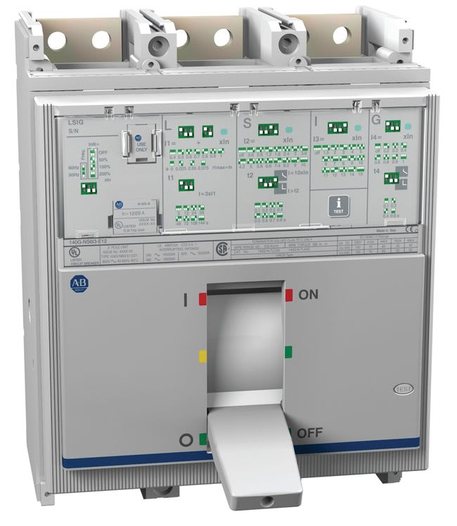 ROCKWELL AUTOMATION - RCK140G-N5K3-E12-Z1 140G 1200A FRAME MOLDED CASE CKT-BKR