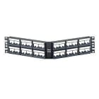 PANDUIT - PANCPPLA48WBLY PANNELLO DI PERMUTAZIONE ANGOLARE A 48 P