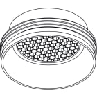 NOVALUX SPA - NOX106121.02 SCHERMO A NIDO D?APE anti-abbagliamento con ghiera in alluminio verniciato - ? 52 mm. versione 38W.