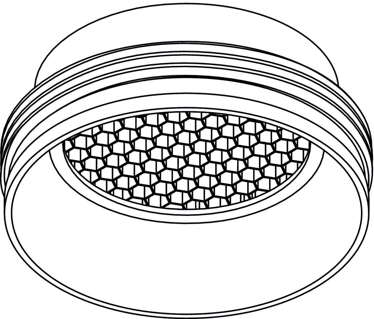 NOVALUX SPA NOX106121.02 DALI: HONEYCOMB PER 40W