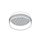 NOVALUX SPA - NOX106112.02 SCHERMO A NIDO D?APE anti-abbagliamento con ghiera in alluminio verniciato - ? 52 mm. versione 30W.