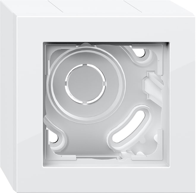 GIRA - GIR106129 SCAT.SI 1-M + PLACCA GIRA E2 BNC PURO