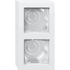 GIRA GGI106229 AP-Gehause 2f + Rahmen Gira E2 Reinweiss