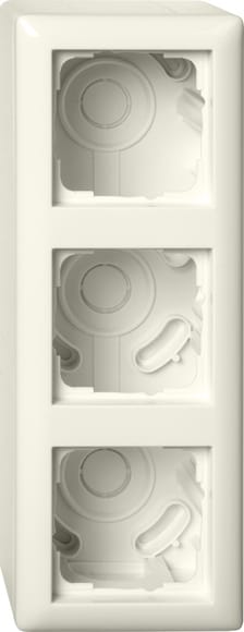 GIRA - GGI106301 AP-Gehause 3f + Rahmen Standard 55 Creme
