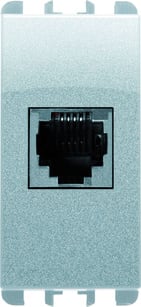 URMET SPA UTD10411AL PRESA RJ11 6/4 MORS 1M AL