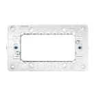 URMET SPA - UTD10704N SUPPORTO RIBASS. 4MOD CON VITI