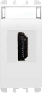 URMET SPA - UTD10450BG PRESA HDMI BIANCO GHIAC.1 MOD