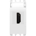 URMET SPA - UTD10450BG PRESA HDMI BIANCO GHIAC.1 MOD
