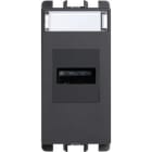 URMET SPA UTD10451 PRESA USB ANTRACITE 1 MODULO