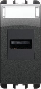 URMET SPA UTD10451AC PRESA USB ACC.SCURO 1 MODULO