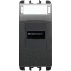 URMET SPA UTD10451AC PRESA USB ACC.SCURO 1 MODULO