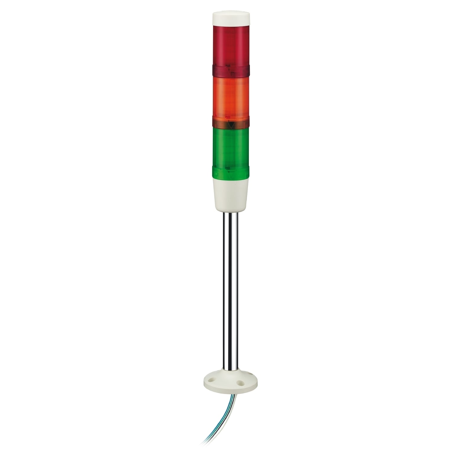 SCHNEIDER ELECTRIC - SNRXVMB2RAGSHSB Colonna luminosa con buzzer + 3 elementi luminosi Ø45mm - 24 VAC/CC