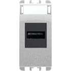 URMET SPA UTD10451AL PRESA USB ALLUMINIO 1 MODULO
