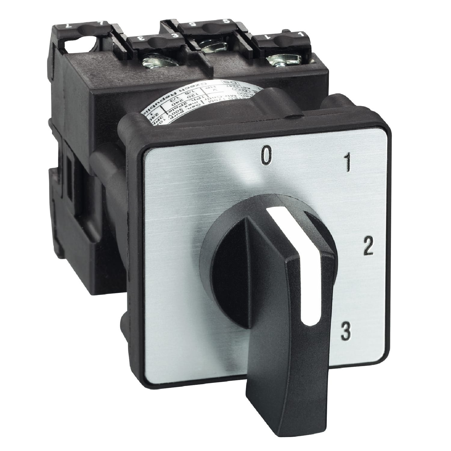 SCHNEIDER ELECTRIC SNRK1C003QLH COMMUTATORE COMPLETO 12A 3 POS.+ 0 1P