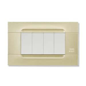 URMET SPA UTD10804.GD PLACCA TECN.MONOCOLORE ORO 4M