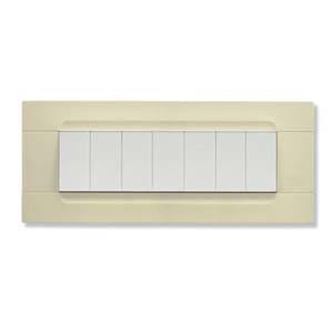 URMET SPA UTD10807.AV PLACCA TECN.MONOC. AVORIO 7M