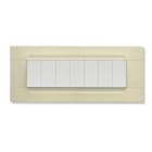 URMET SPA UTD10807.AV PLACCA TECN.MONOC. AVORIO 7M