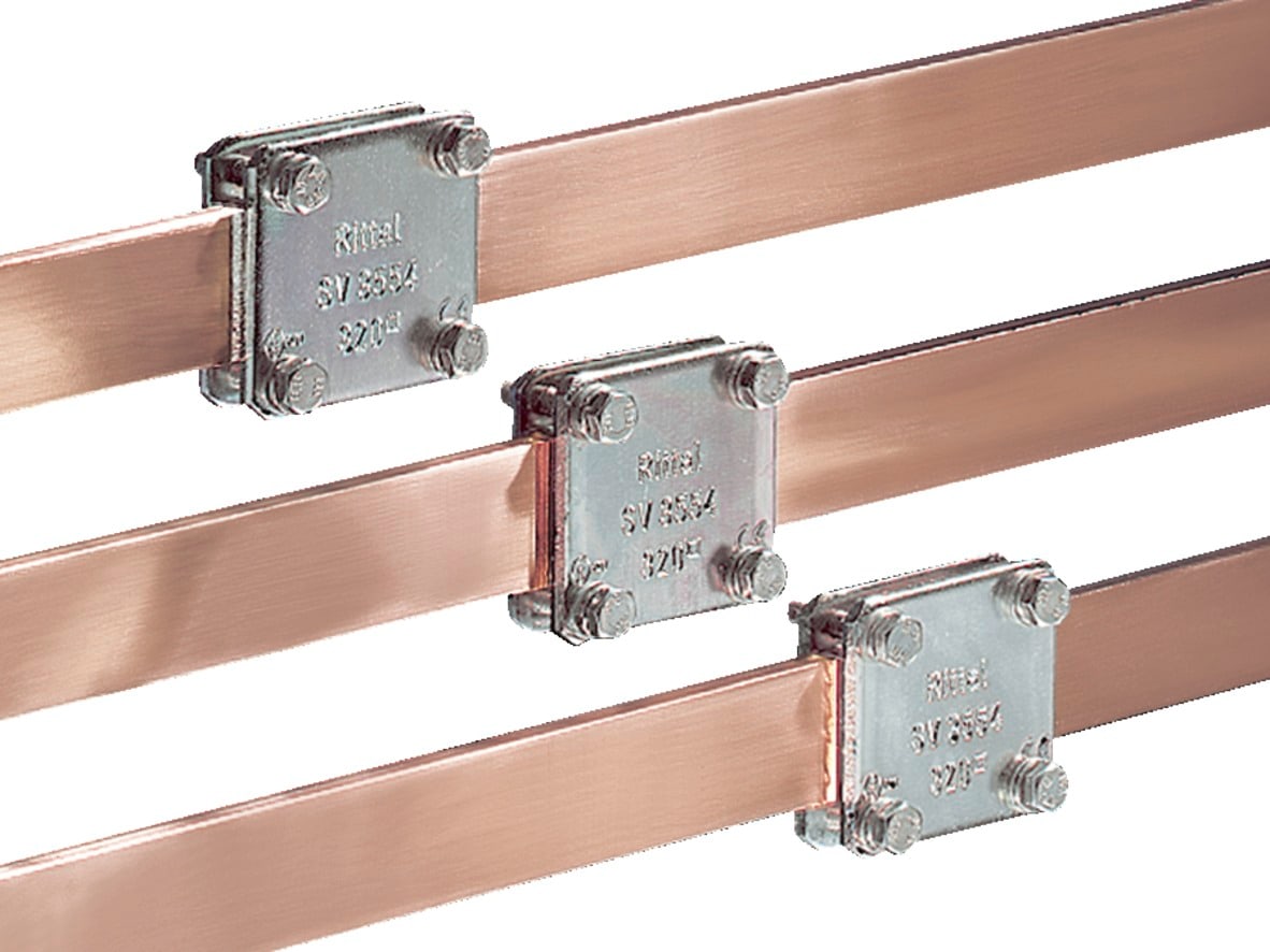 RITTAL SPA - RIT3560000 SV MORS.A PIASTRA 50X10MM - 3PZ