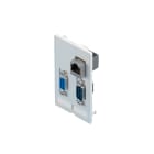 RITTAL SPA - RIT2482550 SZ PRESA SERIALE RJ 45+ SUB-D9 + D-SUB9