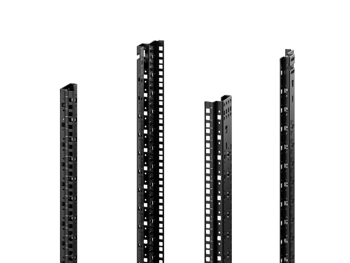 RITTAL SPA - RIT5302102 VX IT KIT PROFILI 19 FRONT. 24U STD