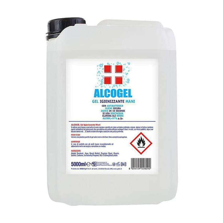 FERRARI - FER10.907 LIQUIDO GEL IGIENIZZANTE 5 LT