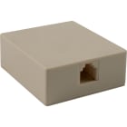 LE PROLUNGHE SAS - PRG1090 PRESA PARETE TELEFONICA PLUG 6/4