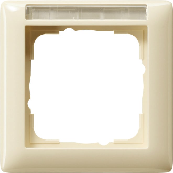 GIRA GIR109101 Abdeckrahmen 1f BSF Standard 55 Cremewei