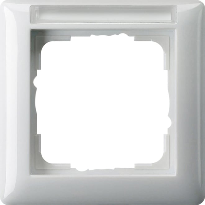 GIRA - GIR109103 Abdeckrahmen 1f BSF Standard 55 Reinweis
