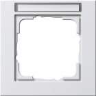 GIRA - GIR109129 PLACCA 1X CT GIRA E2 BNC PURO