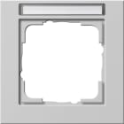 GIRA - GIR109137 PLACCA 1X CT GIRA E2 GRIGIO O