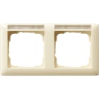 GIRA - GIR109201 Abdeckrahmen 2f waager. BSF Standard 55