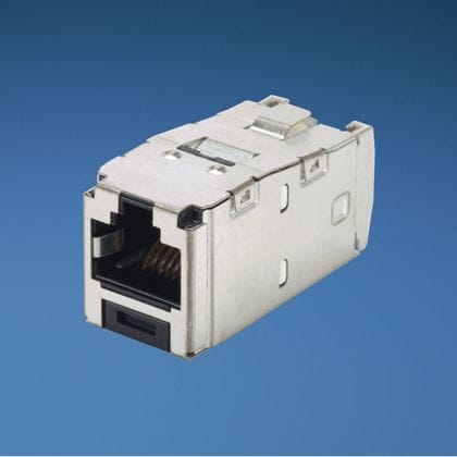 PANDUIT PANCJS6X88TGY-24 MODULO UNIVERSALE SCHERMATO NERO RJ-45 C