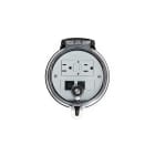 PANDUIT - PANDAP4BC-G3-6 DATA ACCESS PORT, 4IN. BASE, GFCI OUTLET