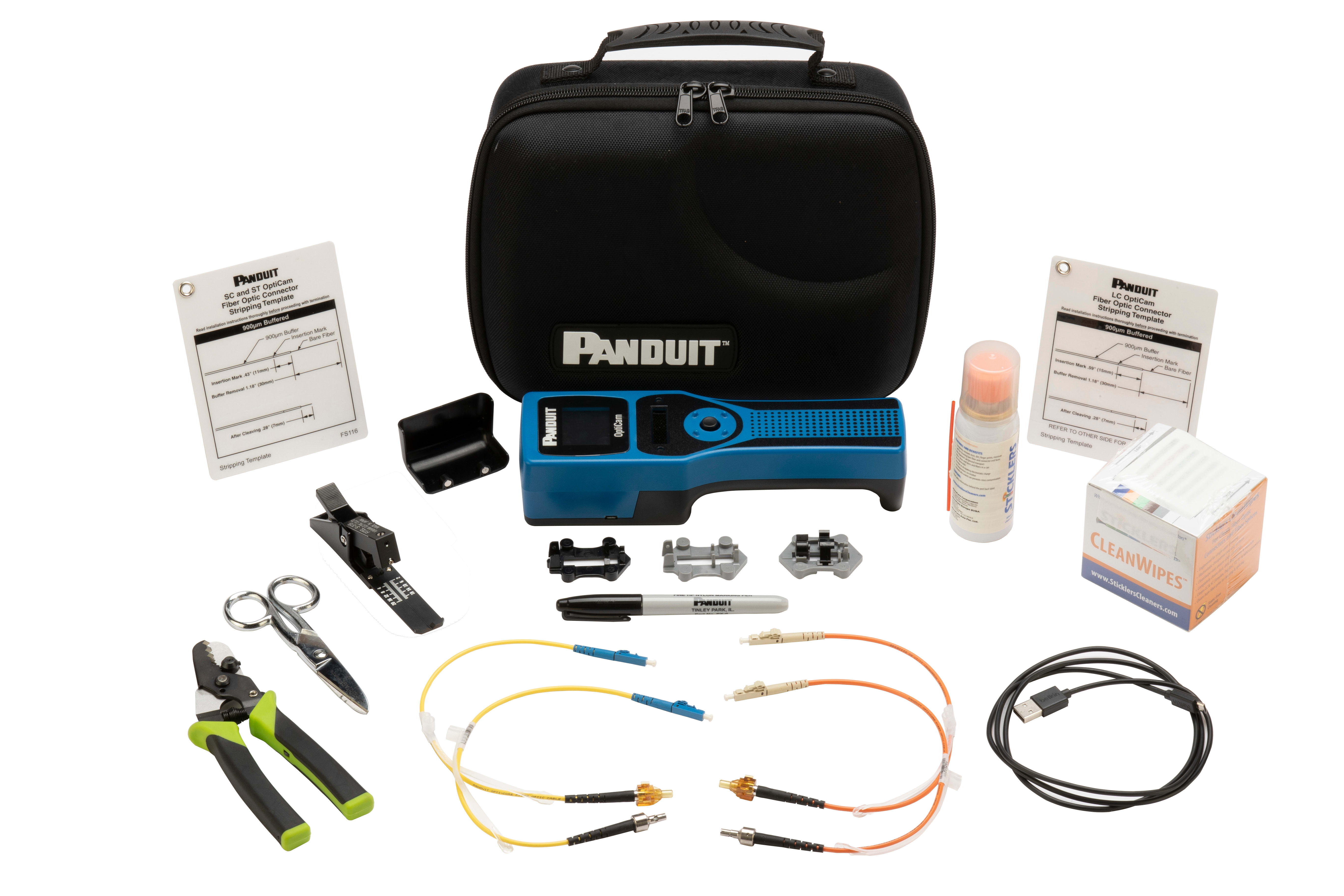 PANDUIT - PANFOCTT2-BKIT2 THE OPTICAM 2 TERMINATION TOOL KIT INCLU