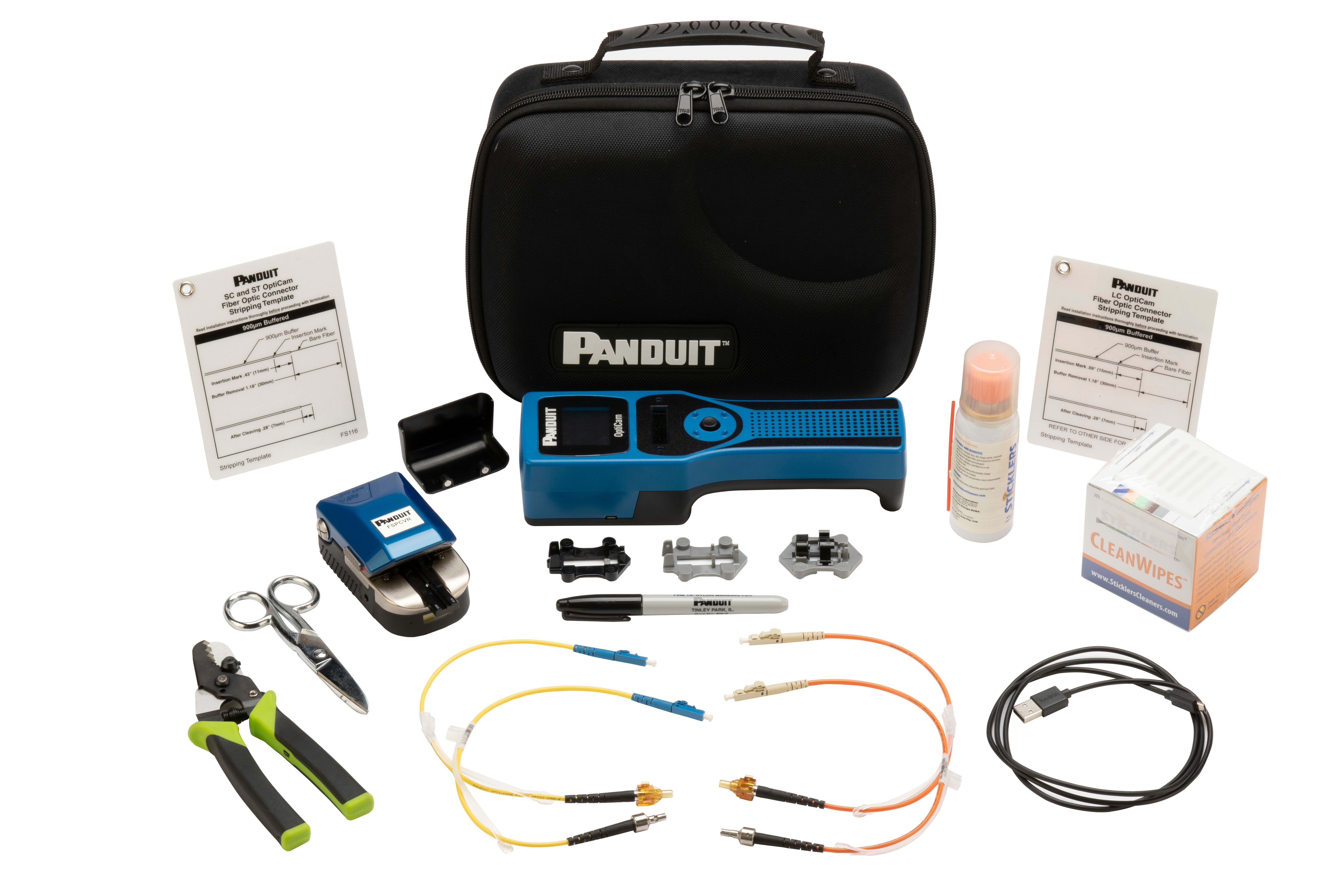 PANDUIT PANFOCTT2-PKIT2 THE OPTICAM 2 TERMINATION TOOL KIT INCLU