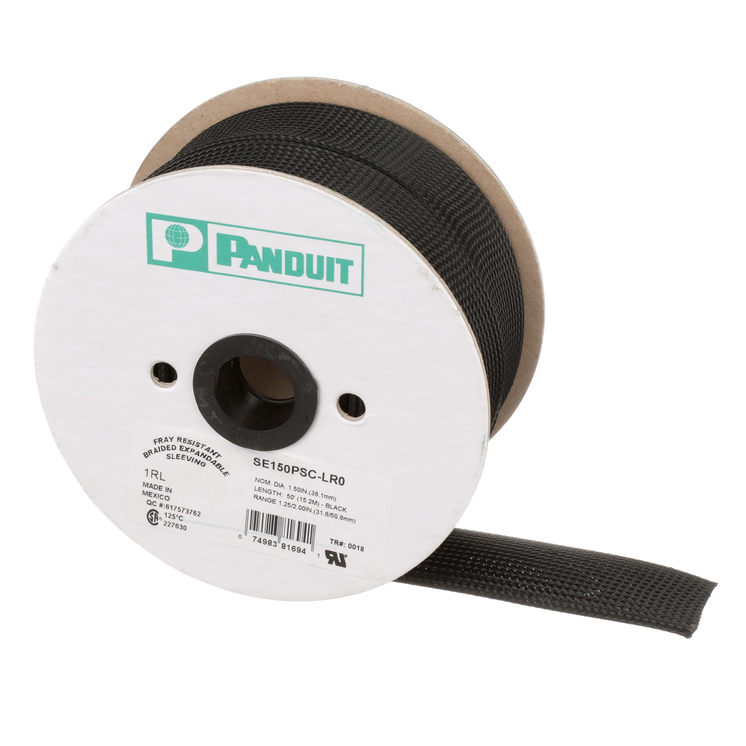 PANDUIT PANSE150P-LR0 LA GUAINA ESPANDIBILE TRECCIATA GARANTIS