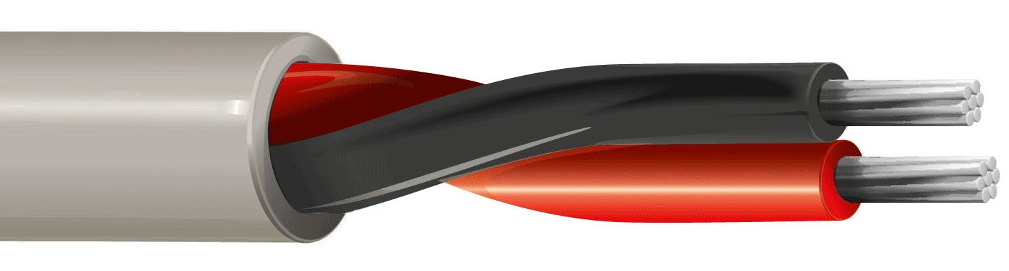 ITC INDUSTRIA TECNIC - ITC10U7YGOM100 1X2 AWG20 FLEX UTP PVC GRIGIO OR M.100 F