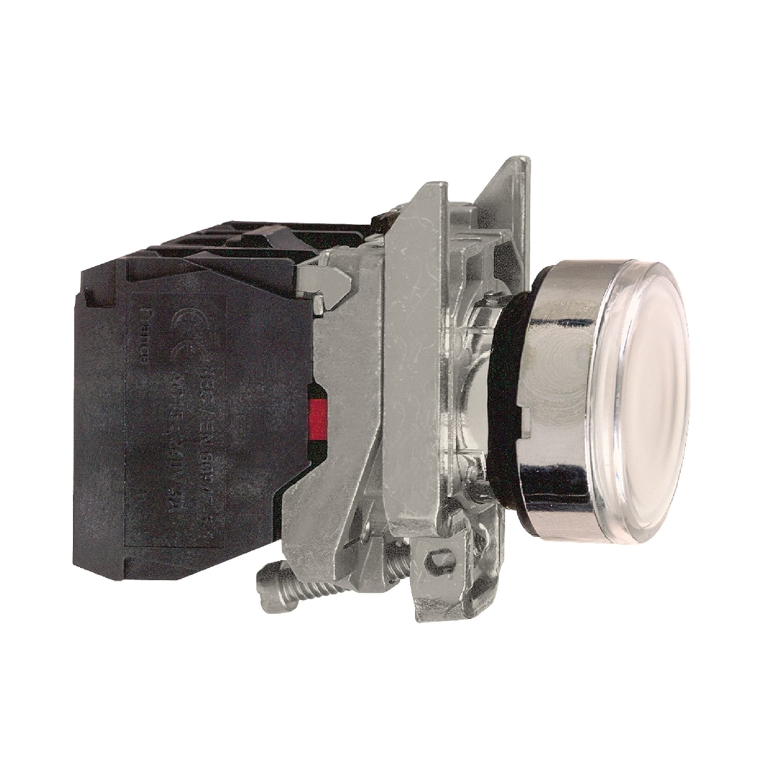 SCHNEIDER ELECTRIC - SNRXB4BW3165 Pulsante luminoso bianco Ø22 - filoghiera ad impulso - 250V - 1NO+1NC