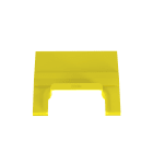 PANDUIT PANFRSPJC412YL THE FIBERRUNNER 12X4 SPILL-OVER FITTING