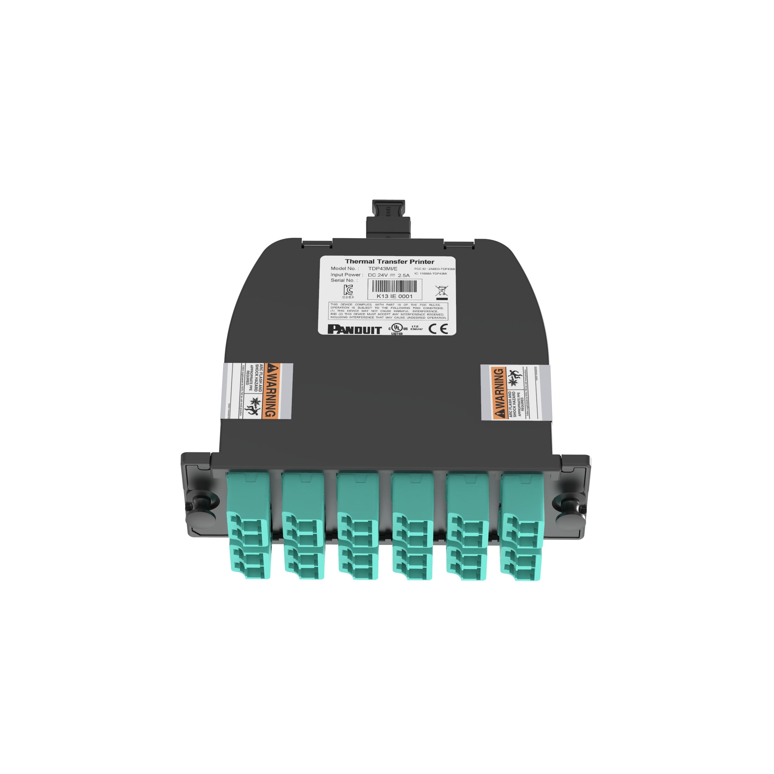 PANDUIT - PANFC2ZN-24-10AF THE OPTICOM FIBER CASSETTE IS OM4, AND F
