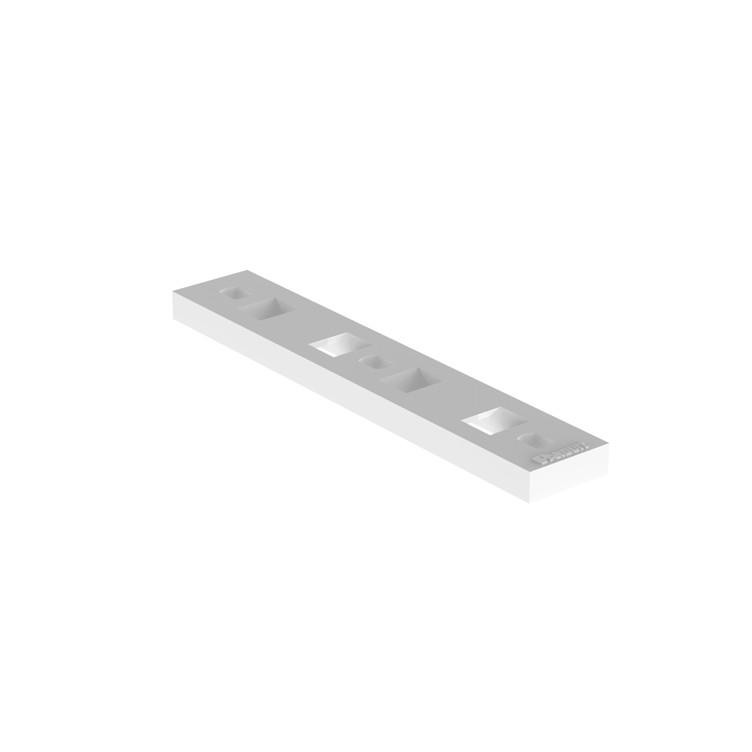 PANDUIT PANMTP2H-E6-C PIATTINA DI FISSAGGIO MULTIPLA.