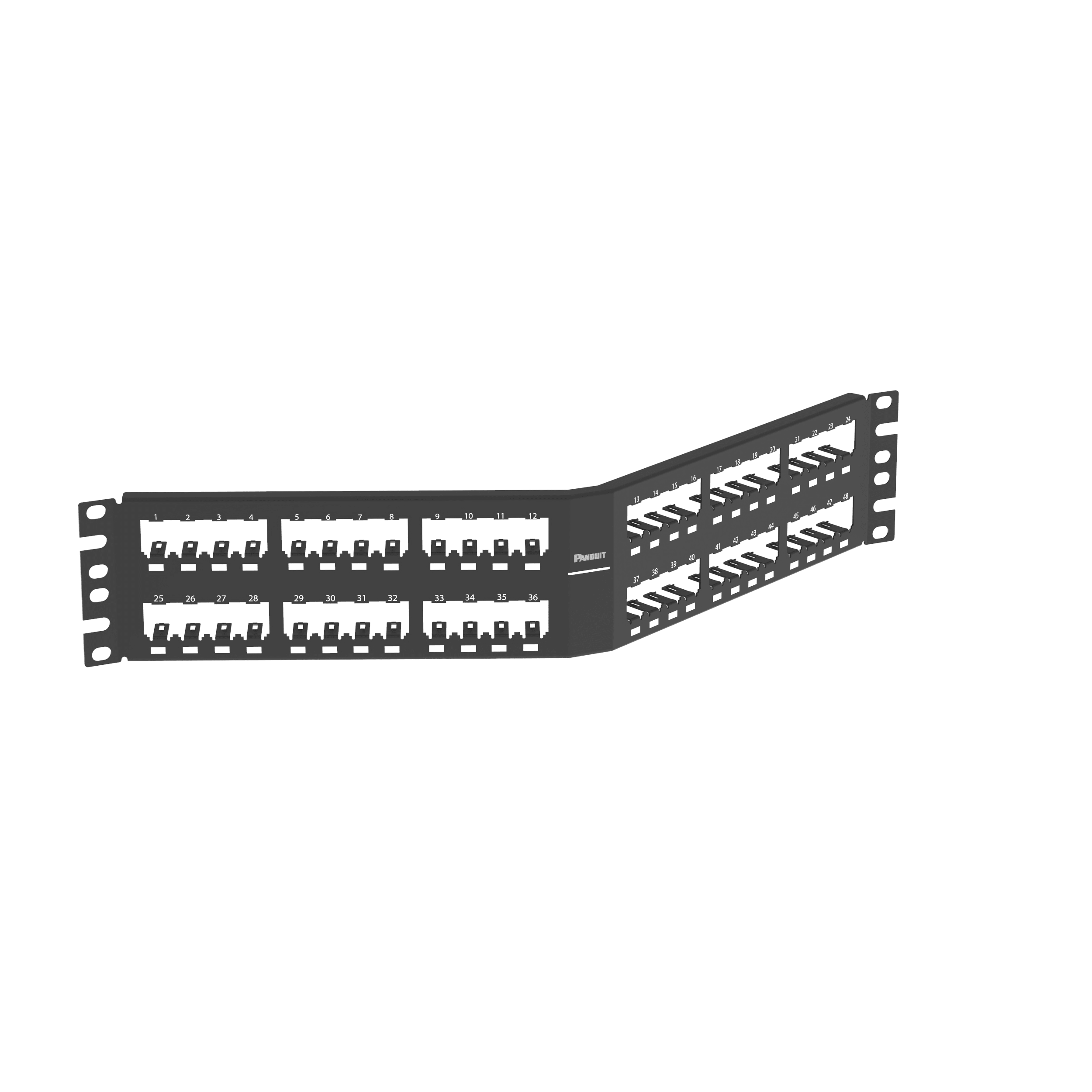 PANDUIT - PANCPA48BLY PANNELLO DI PERMUTAZIONE ANGOLARE IN MET