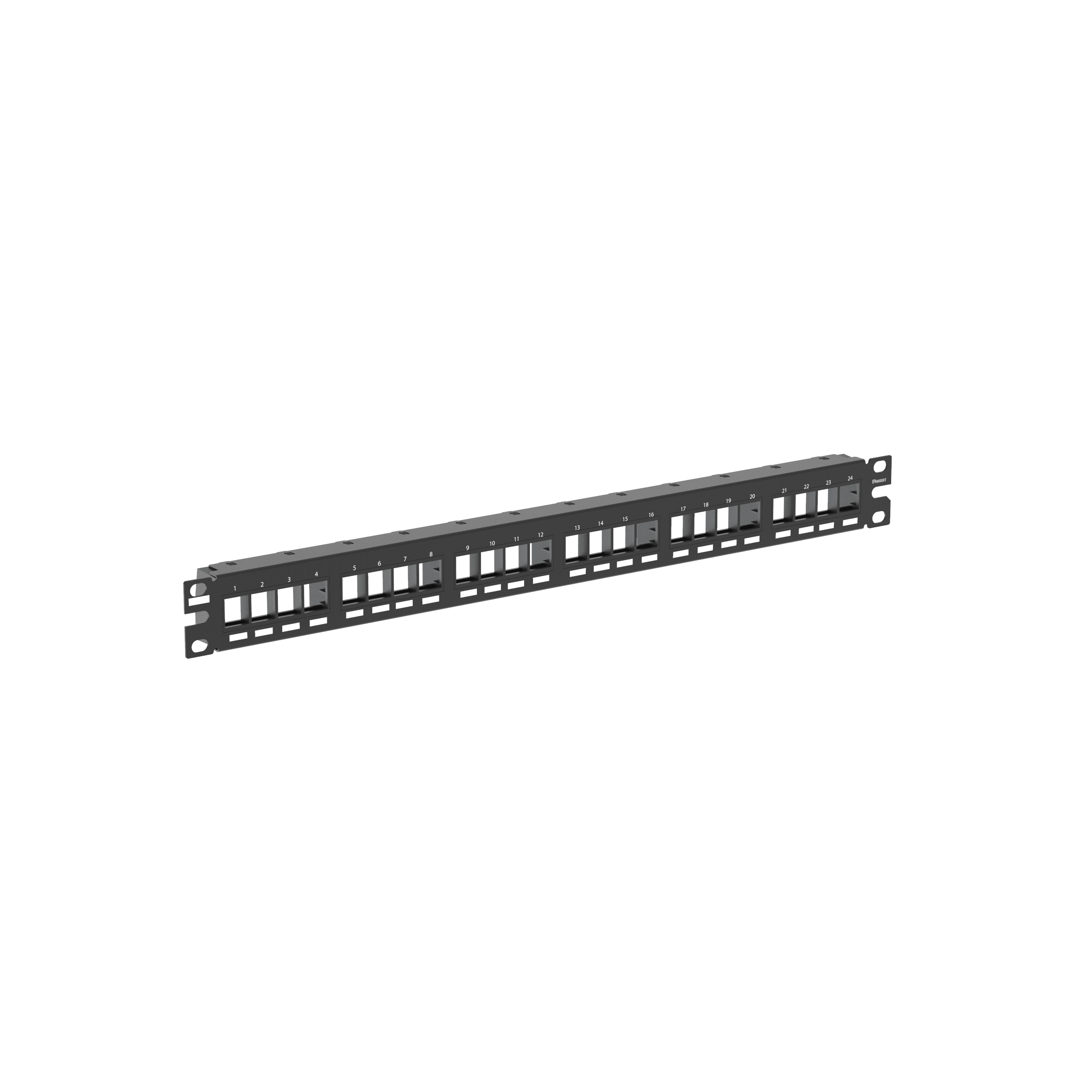 PANDUIT PANNKPP24FMY PANNELLO DI PERMUTAZIONE A INCASSO A 24