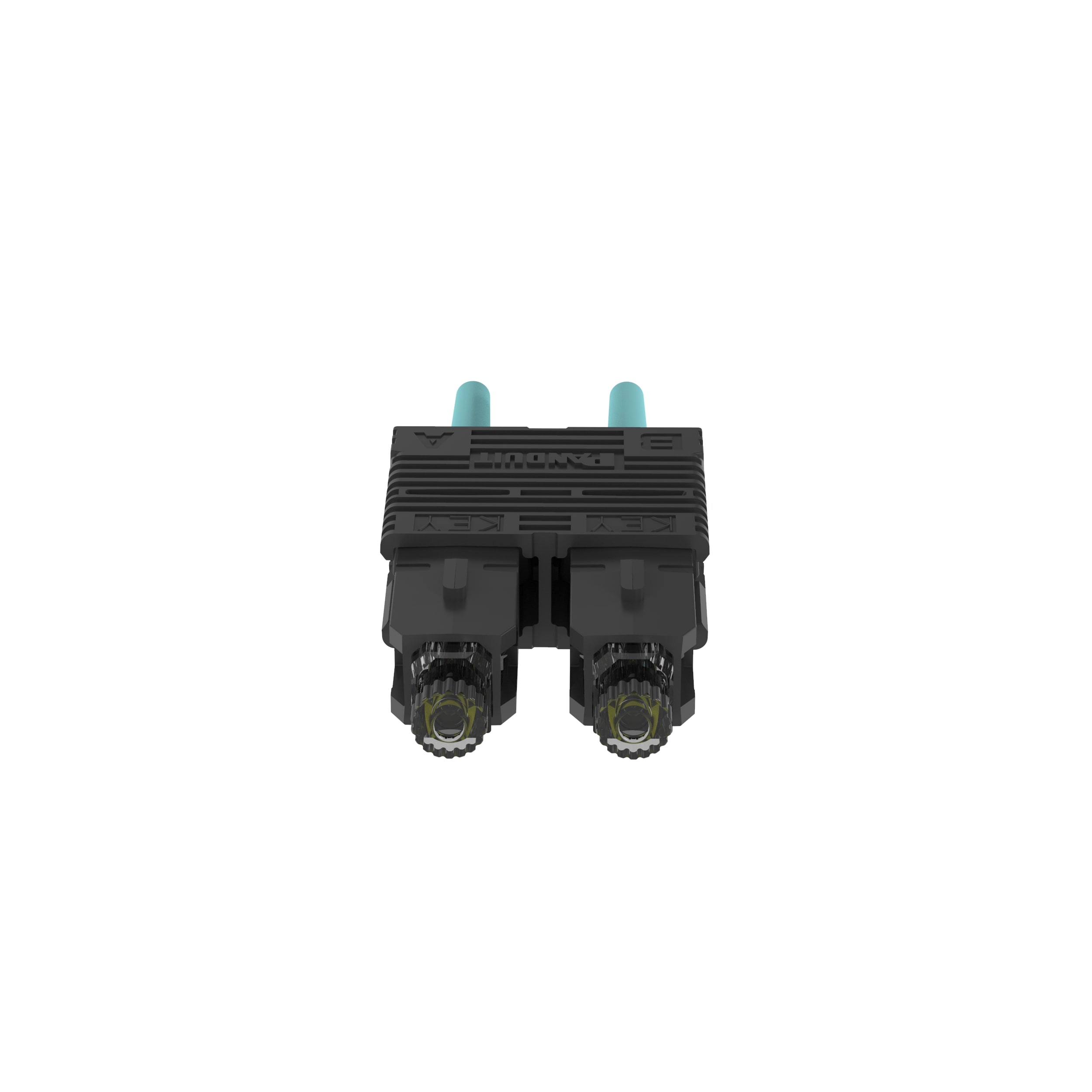 PANDUIT PANFSC2DMCXAQ THE OPTICAM SC FIBER OPTIC CONNECTOR IS