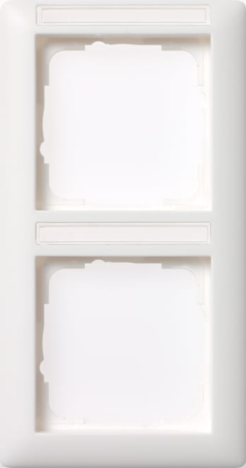 GIRA - GIR110203 Abdeckrahmen 2f senkr. BSF Standard 55 R