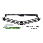 PANDUIT PANKPA48WSBL THE KEYSTONE SHIELDED ANGLED PATCH PANEL