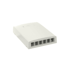PANDUIT PANNK6BXIW-AY SCATOLA ESTERNA A 6 POSIZIONI - ADESIVA
