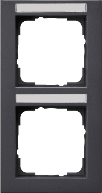 GIRA - GIR110223 MASCH. COPERTURA 2X CT VERTICALE GIRA E2