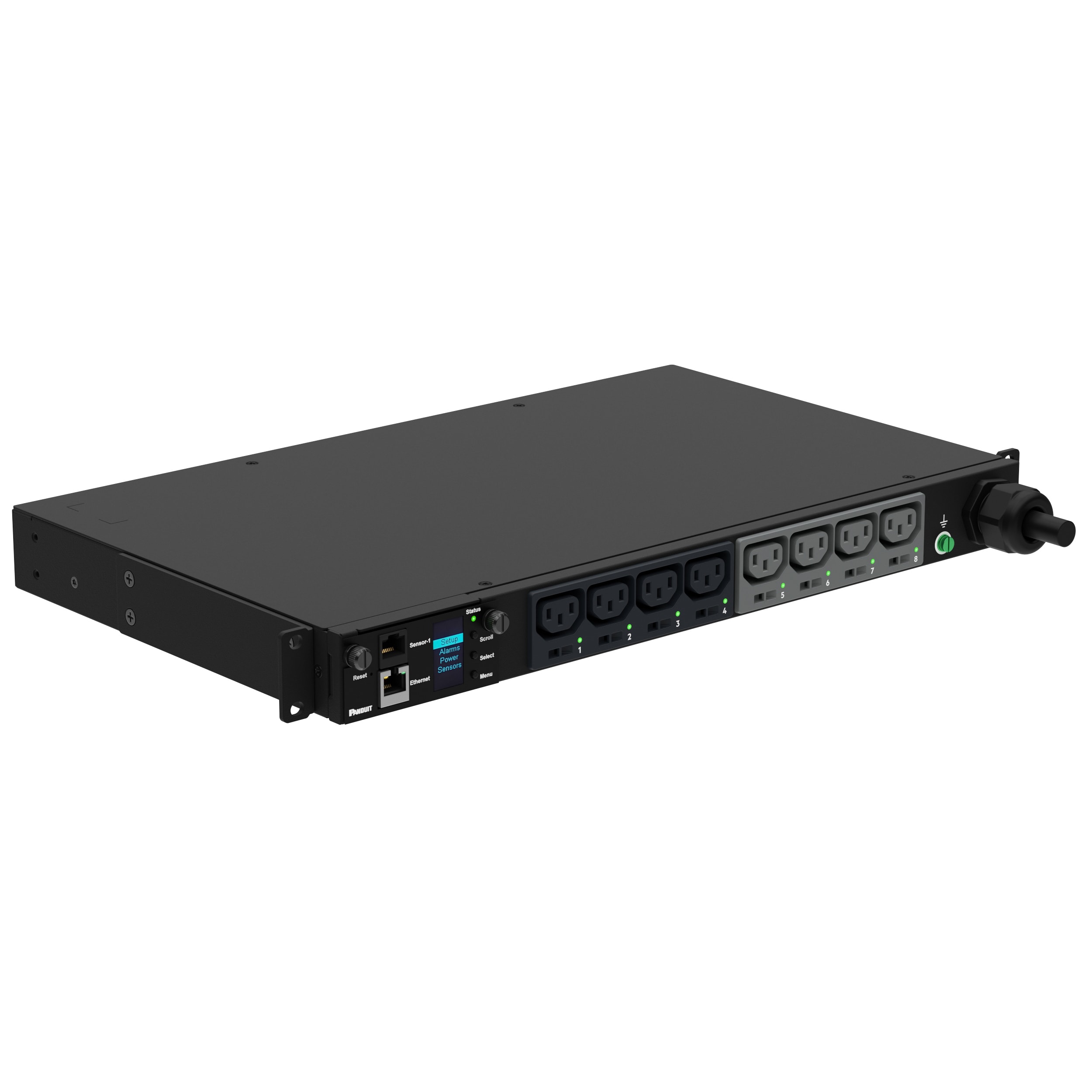 PANDUIT PANP08E05M THIS PANDUIT G5 MONITORED SWITCHED PDU F